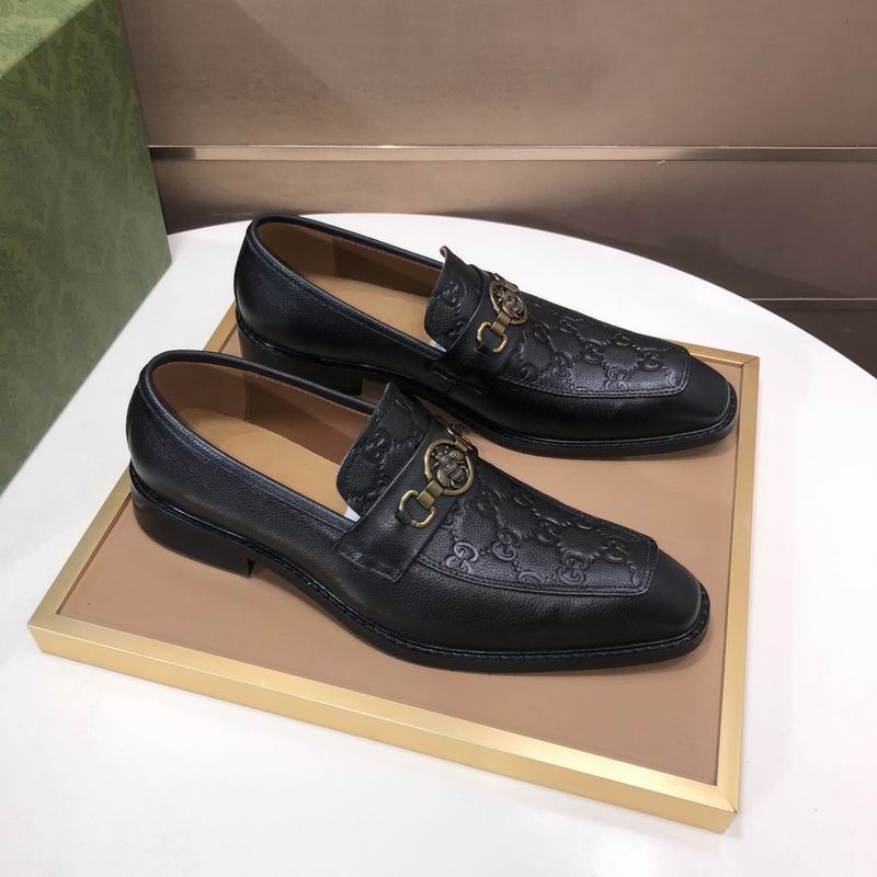 Gucci leather shoes men-GG6920A